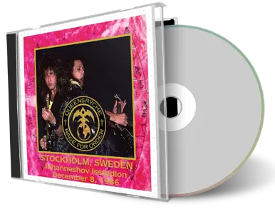 Front cover artwork of Queensryche 1986-12-06 CD Stockholm Audience