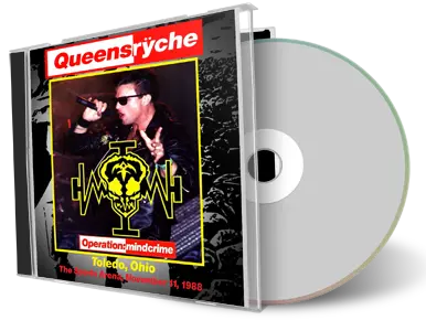 Front cover artwork of Queensryche 1988-11-15 CD Toldeo Audience