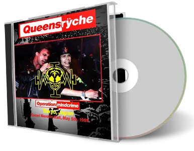 Front cover artwork of Queensryche 1989-05-05 CD Tokyo Soundboard