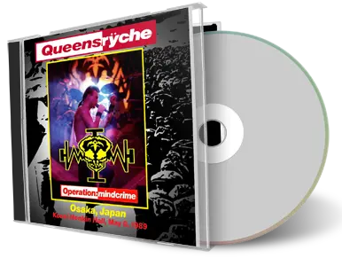 Front cover artwork of Queensryche 1989-05-08 CD Osaka Audience