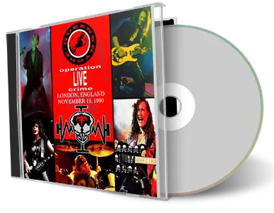 Front cover artwork of Queensryche 1990-11-15 CD London Audience