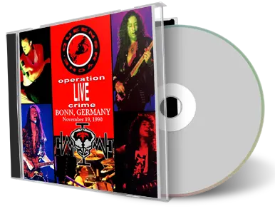 Front cover artwork of Queensryche 1990-11-19 CD Bonn Audience