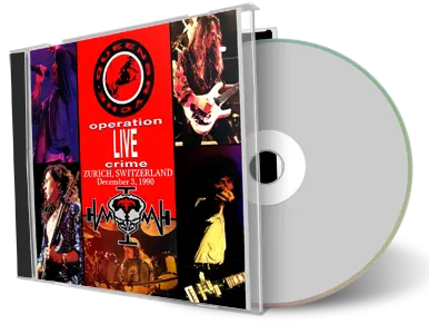 Front cover artwork of Queensryche 1990-12-03 CD Zurich Audience