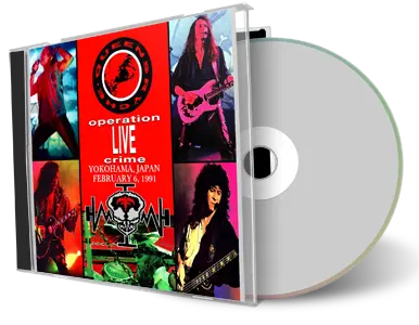 Front cover artwork of Queensryche 1991-02-06 CD Yokohama Audience