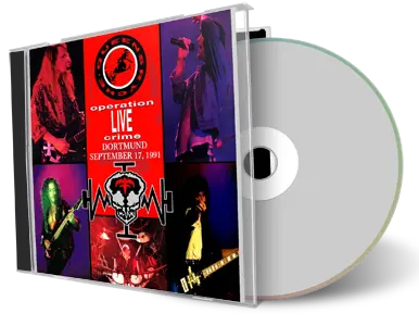 Front cover artwork of Queensryche 1991-09-17 CD Dortmund Audience