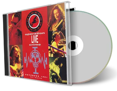 Front cover artwork of Queensryche 1991-11-13 CD Cincinnati Audience