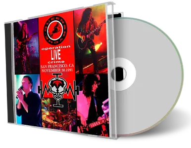 Front cover artwork of Queensryche 1991-11-30 CD San Francisco Audience