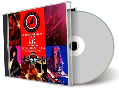 Front cover artwork of Queensryche 1991-12-15 CD Long Beach Audience