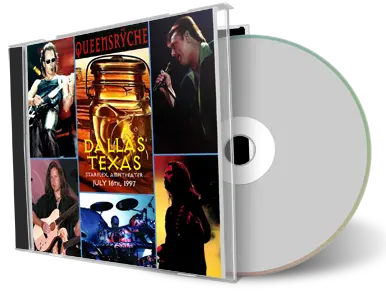 Front cover artwork of Queensryche 1997-08-16 CD Dallas Audience