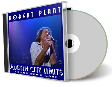 Front cover artwork of Robert Plant 2002-11-09 CD Austin City Limits Audience