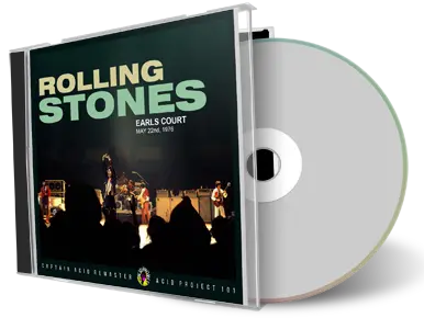 Front cover artwork of Rolling Stones 1976-05-22 CD London Audience