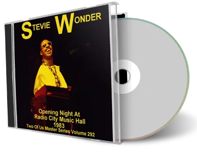 Front cover artwork of Stevie Wonder 1983-10-18 CD New York City Audience