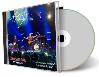 Front cover artwork of Sting 2025-02-08 CD Indianapolis Audience