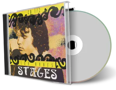 Front cover artwork of The Doors Compilation CD Stages 1965 1970 Soundboard
