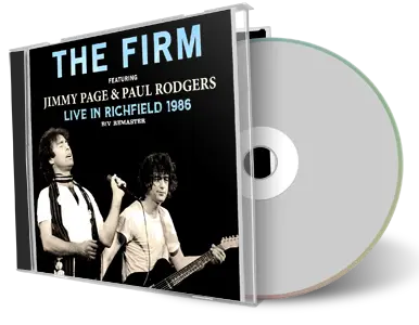 Front cover artwork of The Firm 1986-05-11 CD Richfield Soundboard