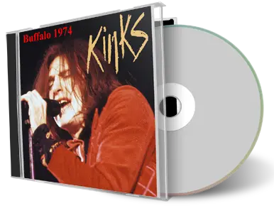 Front cover artwork of The Kinks 1974-04-20 CD Buffalo Audience