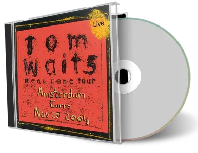 Front cover artwork of Tom Waits 2004-11-20 CD Amsterdam Audience