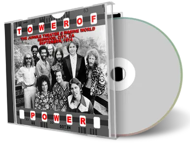 Front cover artwork of Tower Of Power 1974-09-20 CD Redwood City Audience