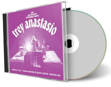 Front cover artwork of Trey Anastasio 2025-03-09 CD Boston Audience