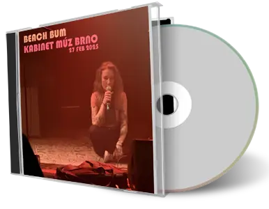 Front cover artwork of Beach Bum 2025-02-27 CD Brno Audience