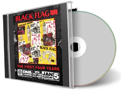 Front cover artwork of Black Flag 2025-01-05 CD San Francisco Audience