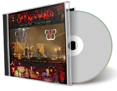 Front cover artwork of Black Veil Brides 2024-04-27 CD Las Vegas Audience