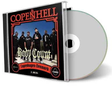 Front cover artwork of Body Count 2024-06-22 CD Copenhagen Audience