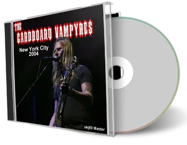 Front cover artwork of Cardboard Vampyres 2004-06-24 CD New York City Audience