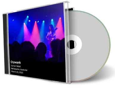 Front cover artwork of Crywank 2025-03-22 CD Melbourne Audience