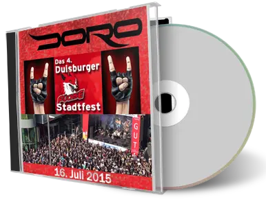 Front cover artwork of Doro 2015-07-16 CD Duisburg Audience