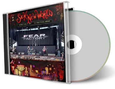 Front cover artwork of Fear Factory 2024-04-27 CD Las Vegas Audience