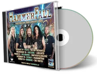 Front cover artwork of Hammerfall 2025-01-18 CD Sydney Audience