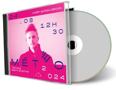 Front cover artwork of Harry Gorski-Brown 2024-08-24 CD Festival Meteo Soundboard