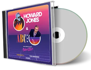 Front cover artwork of Howard Jones 2024-02-06 CD San Francisco Audience