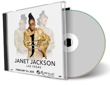 Front cover artwork of Janet Jackson 2025-02-12 CD Las Vegas Audience