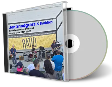 Front cover artwork of Jon Snodgrass 2024-07-05 CD Denver Audience
