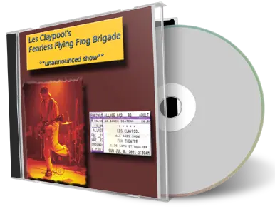Front cover artwork of Les Claypool 2001-07-08 CD Boulder Audience