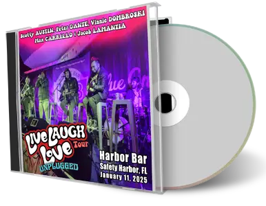 Front cover artwork of Live Laugh Love Tour 2025-01-11 CD Safety Harbor Audience
