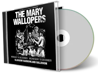 Front cover artwork of Mary Wallopers Compilation CD 2024 Tour Audience
