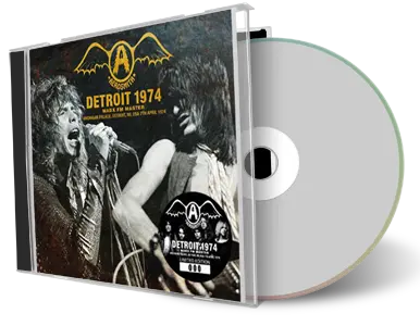 Front cover artwork of Aerosmith 1974-04-07 CD Detroit Soundboard