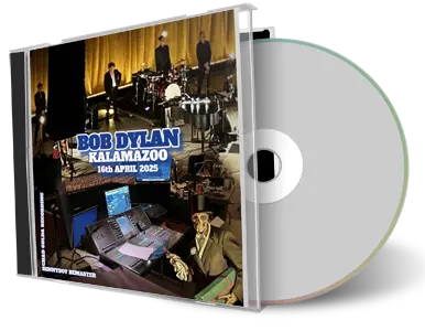 Front cover artwork of Bob Dylan 2025-04-16 CD Kalamazoo Audience
