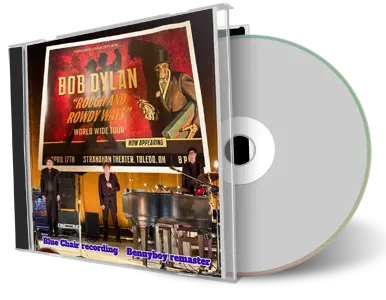 Front cover artwork of Bob Dylan 2025-04-17 CD Toledo Audience