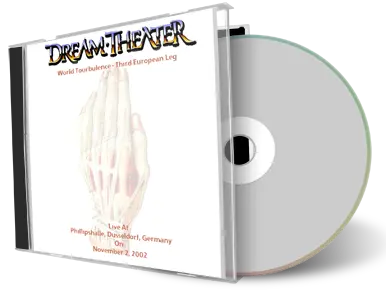 Front cover artwork of Dream Theater 2002-11-02 CD Dusseldorf Audience
