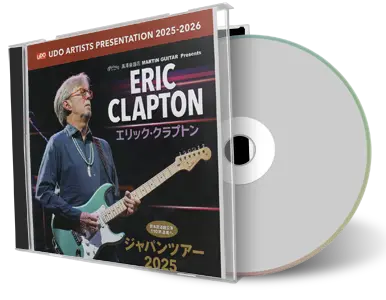 Front cover artwork of Eric Clapton 2025-04-24 CD Tokyo Audience