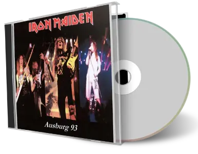 Front cover artwork of Iron Maiden 1993-04-21 CD Augsburg Audience