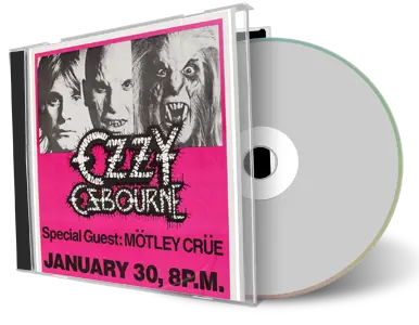 Front cover artwork of Motley Crue 1984-01-30 CD New York City Soundboard