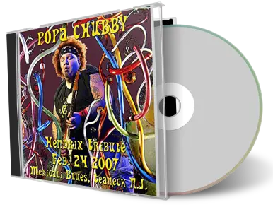 Front cover artwork of Popa Chubby 2007-02-24 CD Teaneck Audience