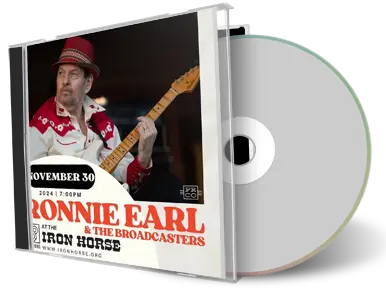 Front cover artwork of Ronnie Earl 2024-11-30 CD Northampton Audience