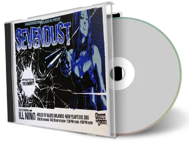 Front cover artwork of Sevendust 2003-12-31 CD Orlando Audience