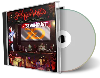 Front cover artwork of Sevendust 2024-04-27 CD Las Vegas Audience